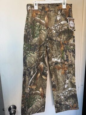 Kings Camo Realtree Edge Kids Six Pocket Hunting Cargo Pants 14/16 NWT